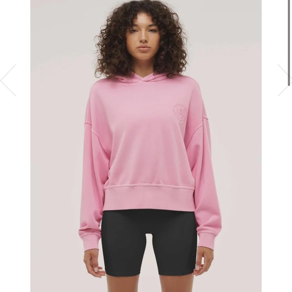 NWT PE NATION ALPHA HOODIE (WASHED PRISM PINK) - Picture 1 of 9